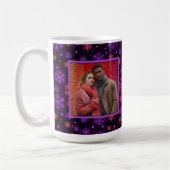 Neon Snowflakes Koffiemok (Links)
