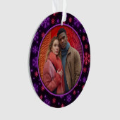 Neon Snowflakes Ornament (voorkant)