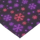 Neon Snowflakes Tafelkleed (Gekanteld)
