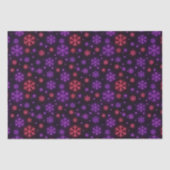 Neon Snowflakes Tissuepapier (Voorkant)