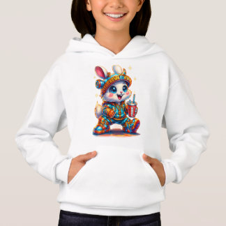Neon Soda Bunny – Cute Y2K Streetwear Kids