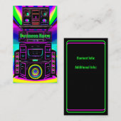 Neon Sound Visitekaartje (Voorkant / Achterkant)