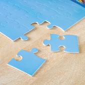 Neon Sparrow met gloeiende accenten Legpuzzel (Zijkant)