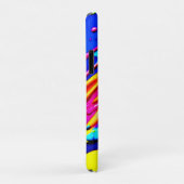 Neon Spatdesign Case-Mate iPhone Case (Achterkant/rechts)