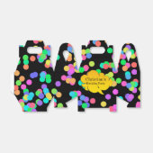 Neon Speech Bubble Birthday Party Bedankdoosjes (Uitgevouwen)