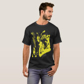 Neon Speed Rider  motorcycle T-shirt (Voorkant volledig)