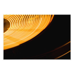 Neon Spin Foto Afdruk