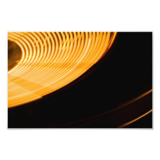Neon Spin Foto Afdruk (Voorkant)