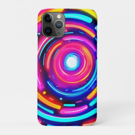Neon Spiral Light Art Case-Mate iPhone Case