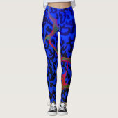 Neon splash leggings (Voorkant)