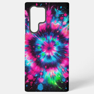 Neon Splash Stropdas-Dye Vibes Samsung Galaxy Hoesje