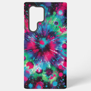 Neon Splash Tie-Dye Vibe Samsung Galaxy Hoesje