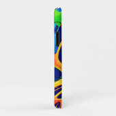 Neon Splatter: Abstracte levendige kunst Case-Mate iPhone Case (Achterkant/rechts)