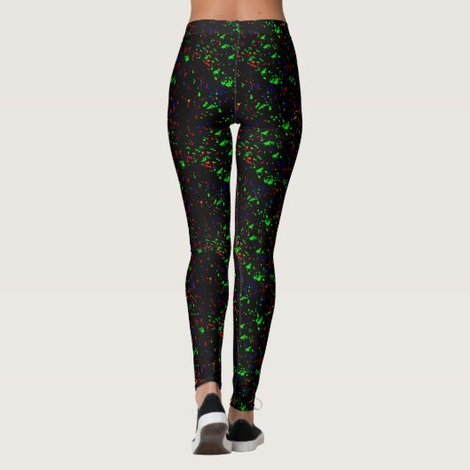 Neon Sprinkles Leggings (Achterkant)