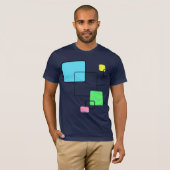 Neon Squares T-shirt (Voorkant volledig)