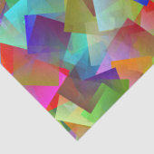 neon squares tissuepapier (Detail)