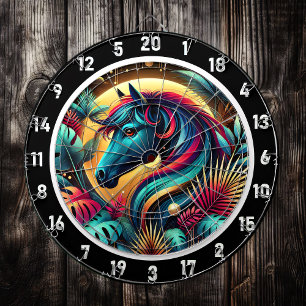 Neon Stallion Tropical Retreat Dartbord
