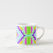 Neon Stameldromen Kaleidoscoop Espresso Kop (Rechts)
