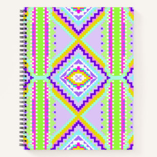 Neon Stameldromen Kaleidoscoop Notitieboek