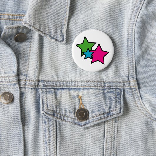 Neon Star Button (In situ)