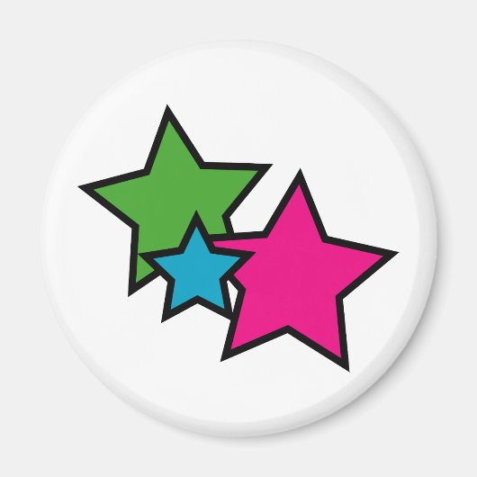 Neon Star Magnet (Voorkant)
