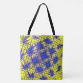 Neon Star Tote Bag (Voorkant)