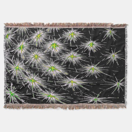 Neon Starburst Blanket Deken (Voorkant)