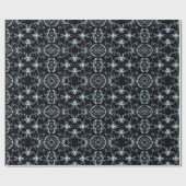 Neon Starburst-caleidoscoop Cadeaupapier (Vlak)