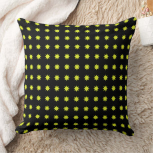 Neon Starburst Kussen