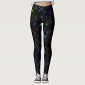 Neon Stars Leggings (Voorkant)