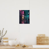 Neon Steeg Poster (Keuken)