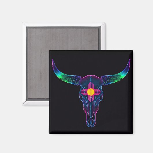 Neon Steer Magneet (Voorkant / Achterkant)