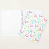 Neon Stethoscoop patroon Planner (Display)