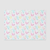 Neon Stethoscoop patroon Tissuepapier (Voorkant)