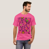Neon Stick Figures Tank – Comic Chaos Energy (Voorkant volledig)
