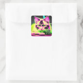 Neon Stickers Feline Fiesta: Tiener Meisje Verjaar (Tas)