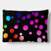 Neon Stippen op zwart Etui (Voorkant)