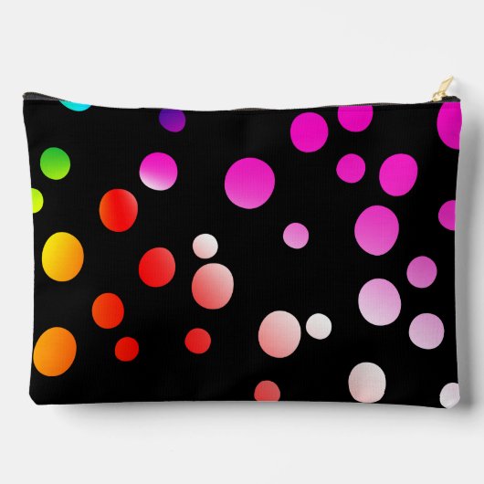 Neon Stippen op zwart Etui (Achterkant)