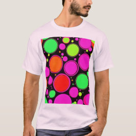Neon Stippenfeest T-shirt