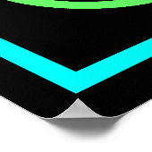 Neon Stoplight Poster (Hoek)