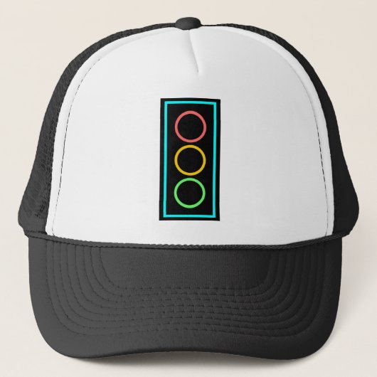 Neon Stoplight Trucker Pet (Voorkant)
