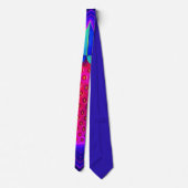 Neon Strawberry levendige Look Tie Stropdas (Achterkant)
