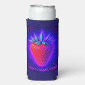 Neon Strawberry levendige Uitzicht kan koeler (Seltzer Voorkant)