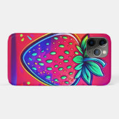 Neon Strawberry Pop Case-Mate iPhone Case (Achterkant (horizontaal))