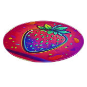 Neon Strawberry Pop Snijplank (Hoek)