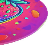 Neon Strawberry Pop Snijplank (Hoek)