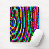 Neon Streamers Mousepad Muismat (Met muis)