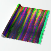 Neon streep inpakpapier (Uitgerold)