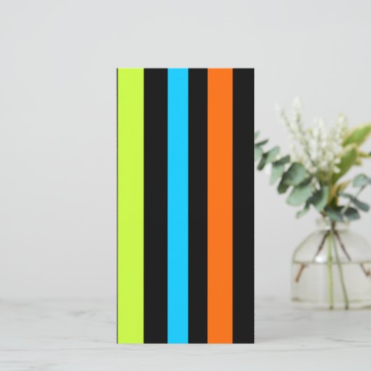 Neon strepen (Staand voorkant)