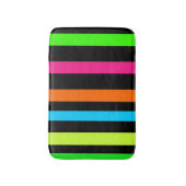 Neon strepen badmat (Voorkant Verticaal)